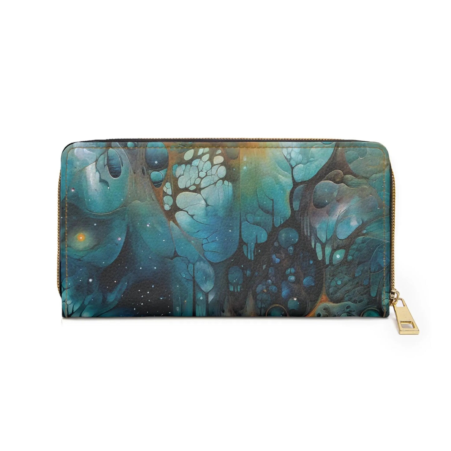 Zipper Wallet - Chthonic Echoes - by Jelly Kvlt