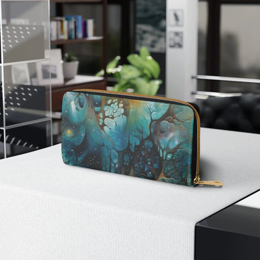 Zipper Wallet - Chthonic Echoes - by Jelly Kvlt