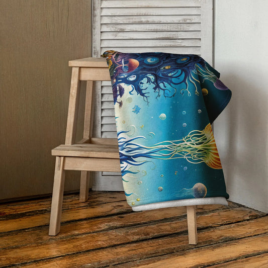 Beach Towel - Celestial Haven - by Jelly Kvlt