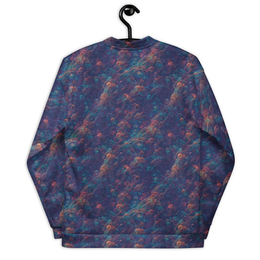 Bomber Jacket Galactic Tangle | Celestial Energy & Comfort