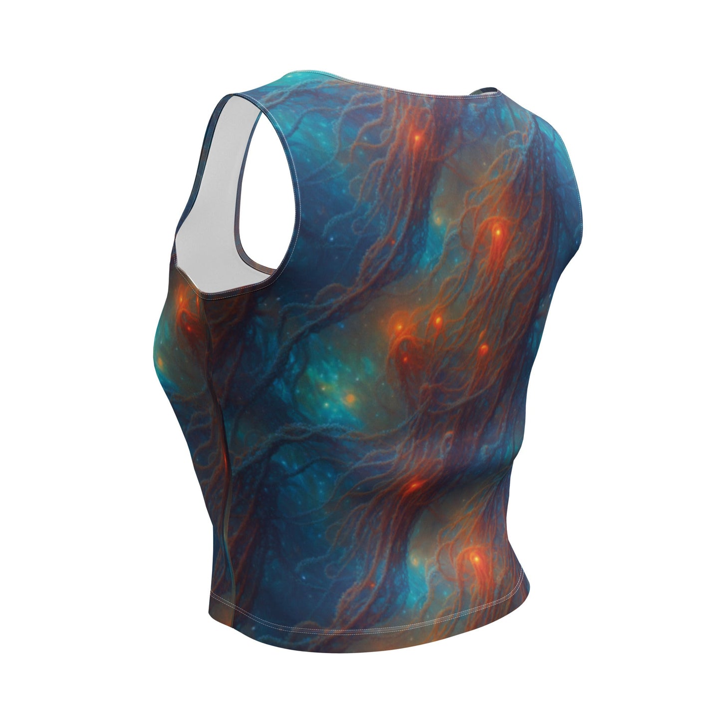 Crop Top - Nebular Nexus | Jelly Kvlt