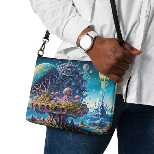 Crossbody bag - Celestial Haven - by Jelly Kvlt