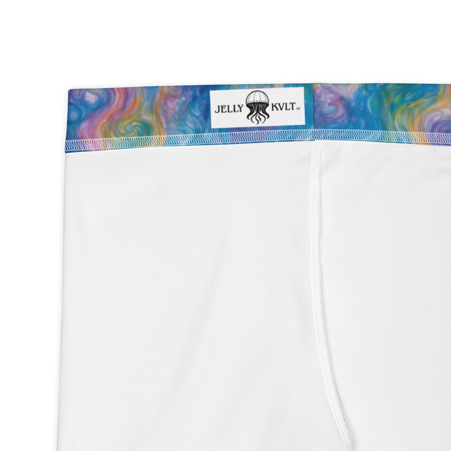 Women's Mid-Rise Leggings - Quantum Drift - by Jelly Kvlt