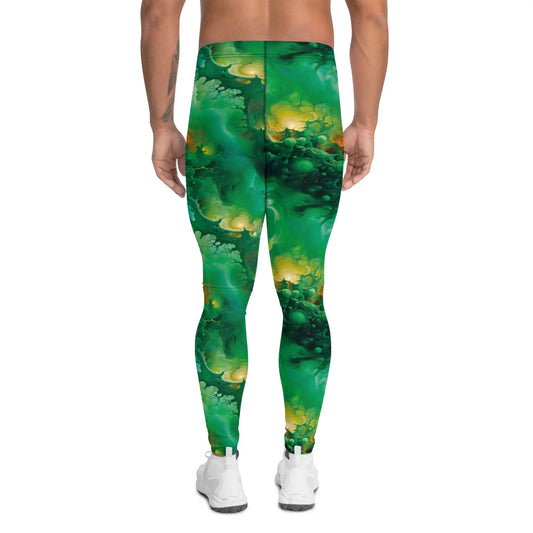 Meggings – Viridian Shroud Men’s Leggings | Jelly Kvlt