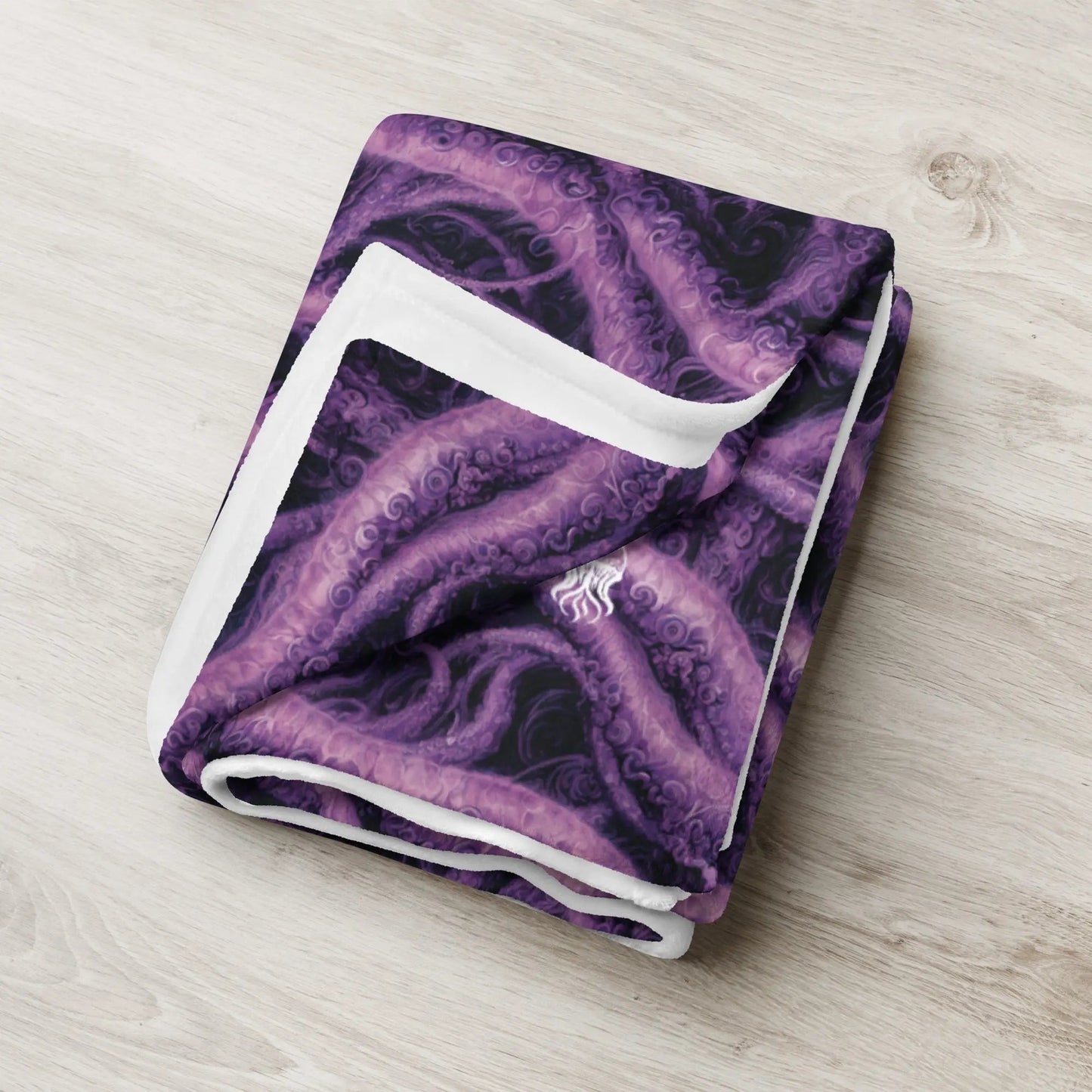 Void Reach Soft Fleece Blanket - by Jelly Kvlt