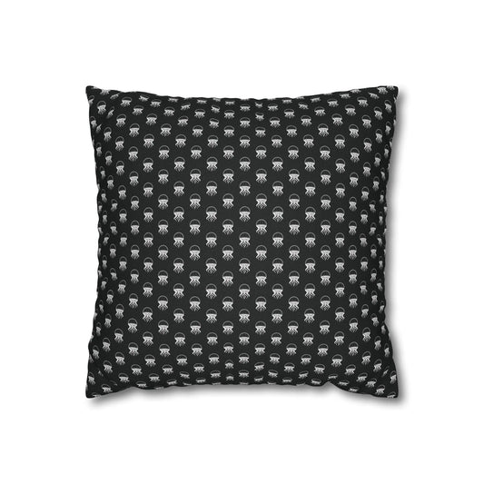 Square Pillow Case - Jellyfish Invaders - by Jelly Kvlt