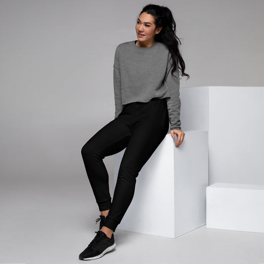 Women’s Comfortable Joggers - Noir | Jelly Kvlt