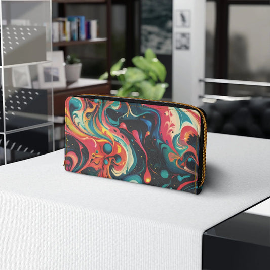 Zipper Wallet - Celestial Splash - by Jelly Kvlt