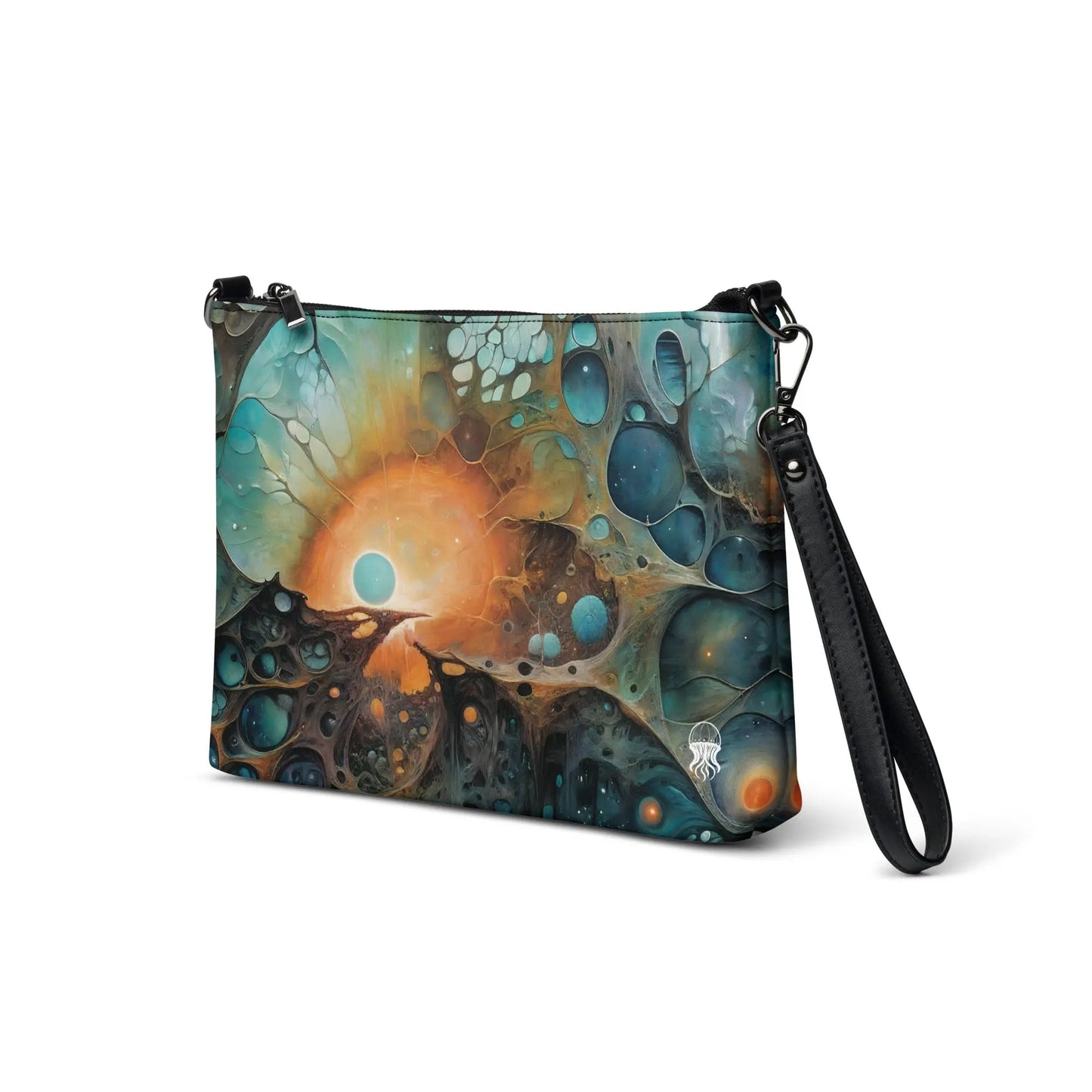 Crossbody Bag - Chthonic Echoes - by Jelly Kvlt