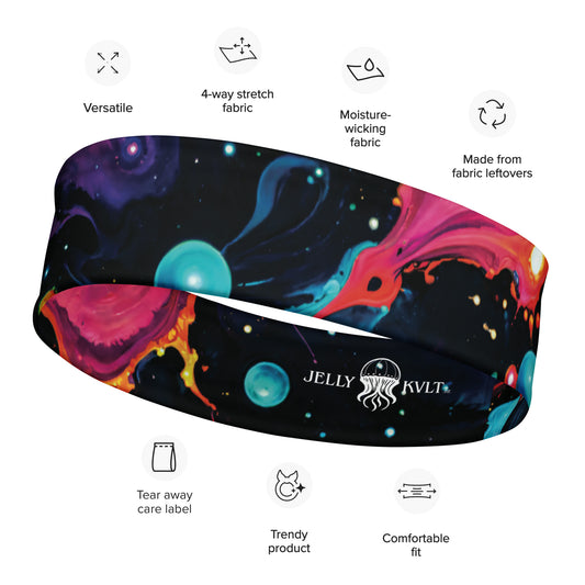 Headband - Astral Tempest - by Jelly Kvlt
