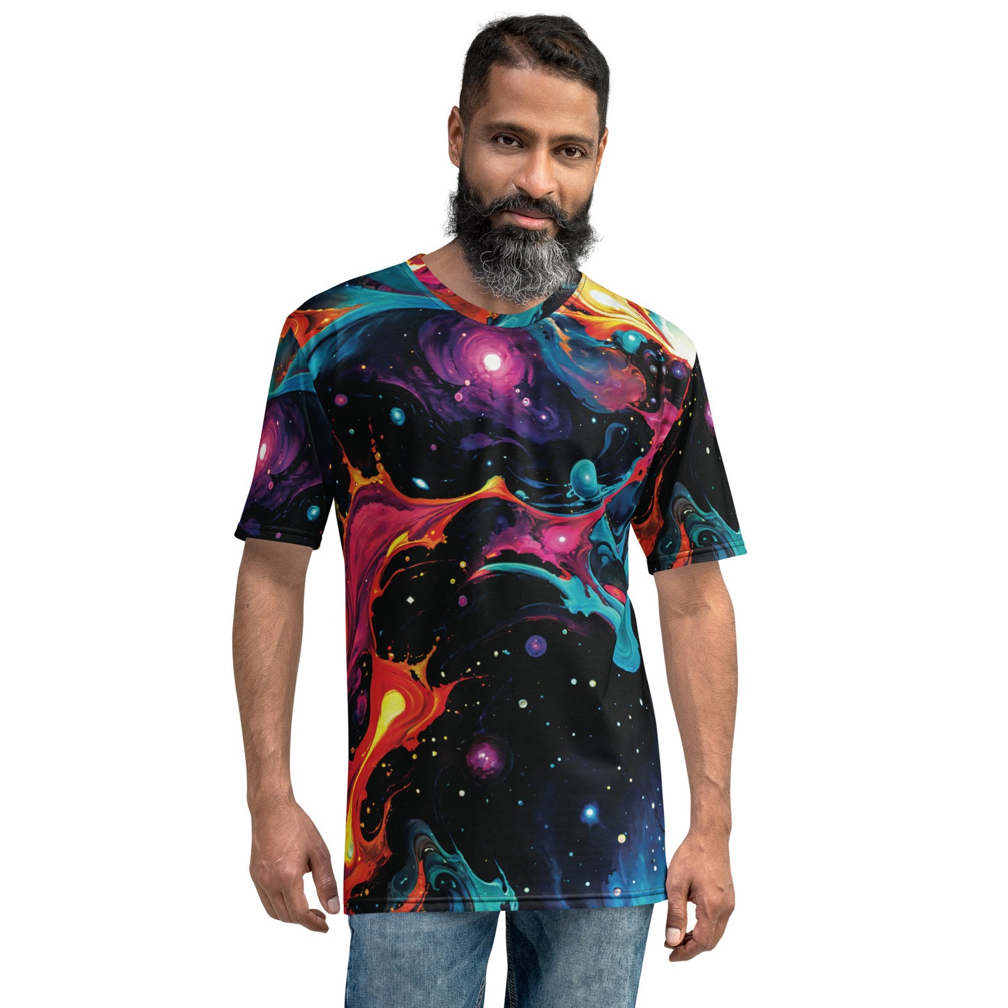 Men's t-shirt - Astral Tempest - by Jelly Kvlt