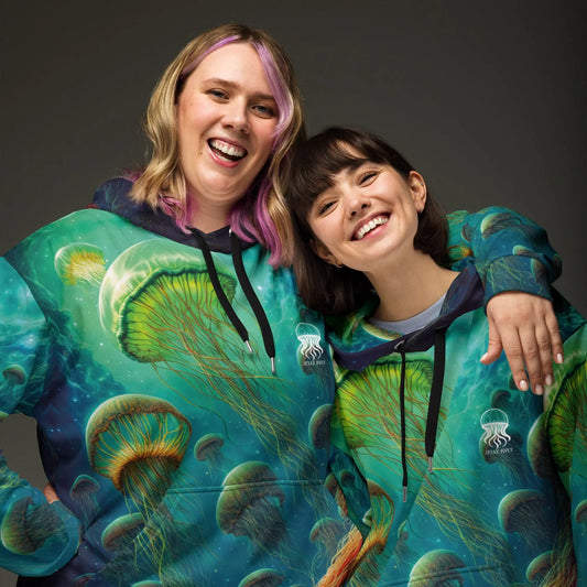 Unisex Comfort Hoodie - Stellar Drifters - by Jelly Kvlt