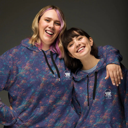 Unisex Comfort Hoodie - Galactic Tangle - by Jelly Kvlt