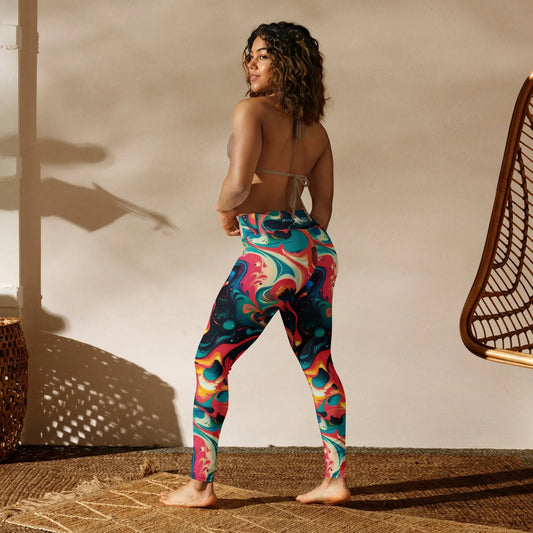 Yoga Leggings - Celestial Splash | Comfortable & Stylish by Jelly Kvlt
