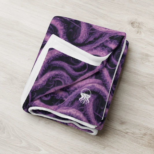 Void Reach Soft Fleece Blanket - by Jelly Kvlt