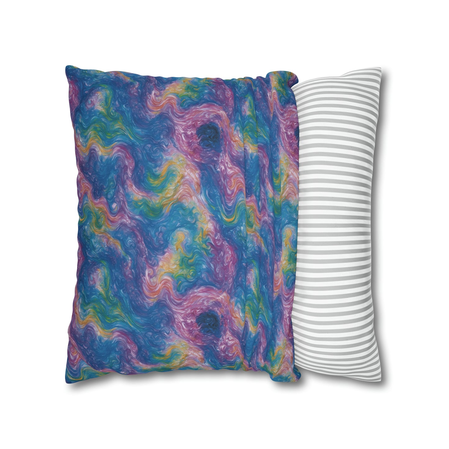 Square Pillow Case - Quantum Drift - by Jelly Kvlt