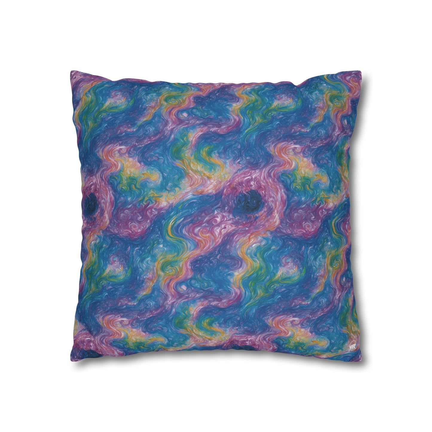 Square Pillow Case - Quantum Drift - by Jelly Kvlt