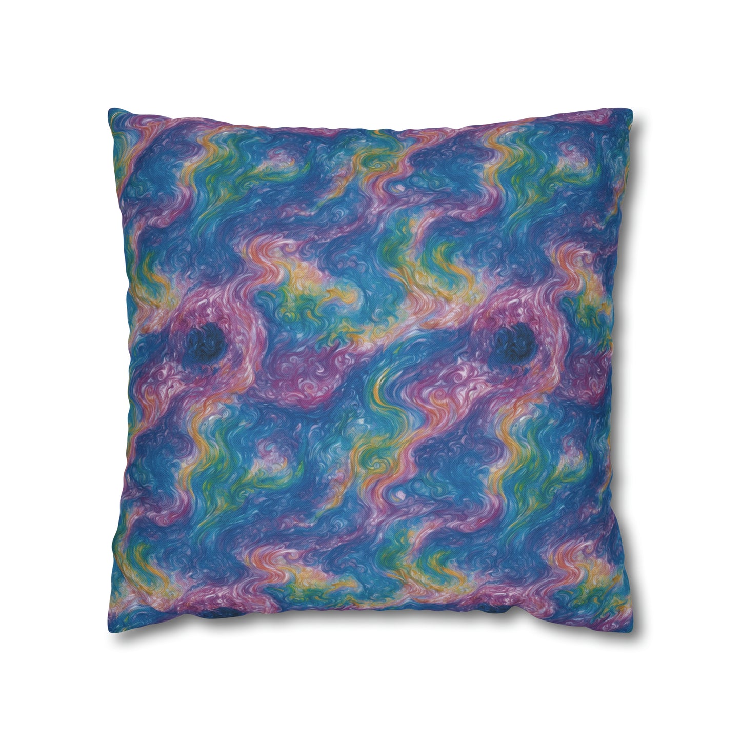 Square Pillow Case - Quantum Drift - by Jelly Kvlt