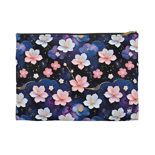 Accessory Pouch - Cosmic Sakura - by Jelly Kvlt