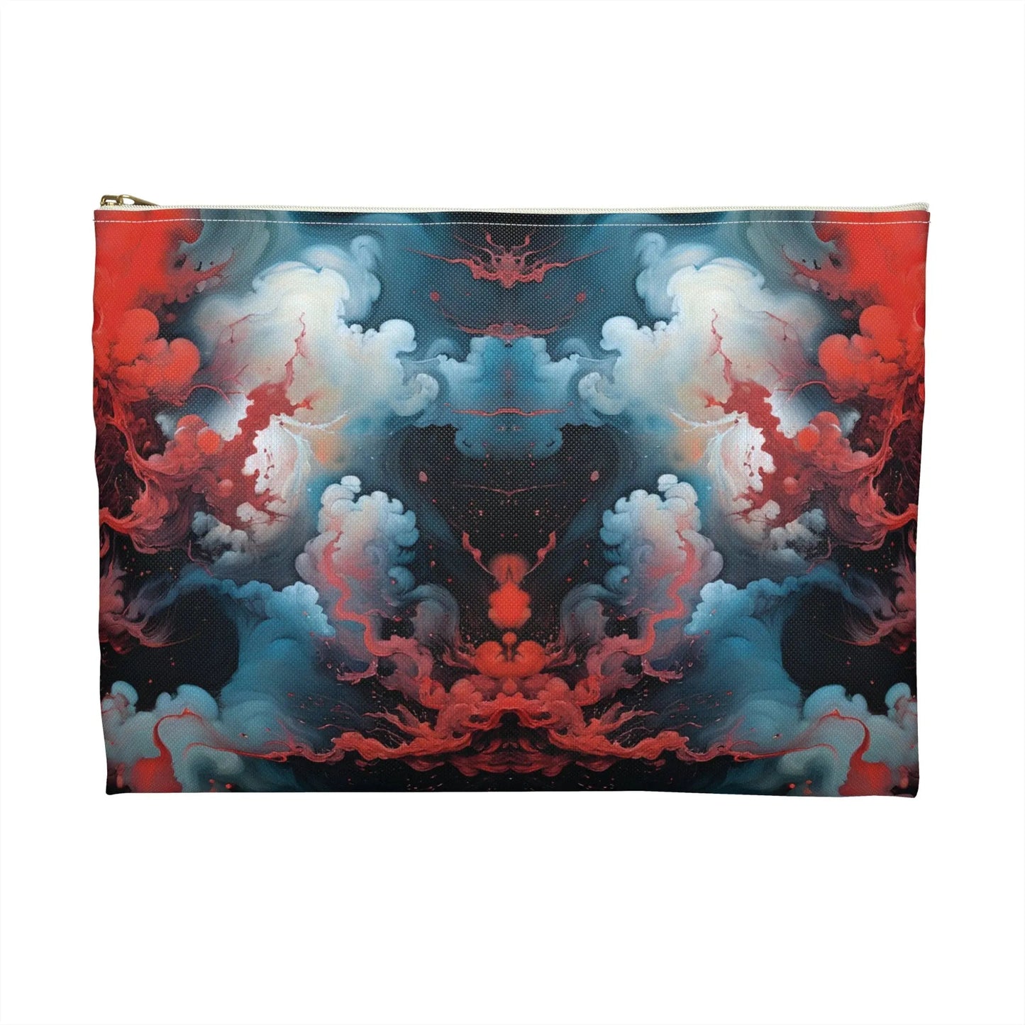 Accessory Pouch - Ethereal Crimson Flow - Light - by Jelly Kvlt