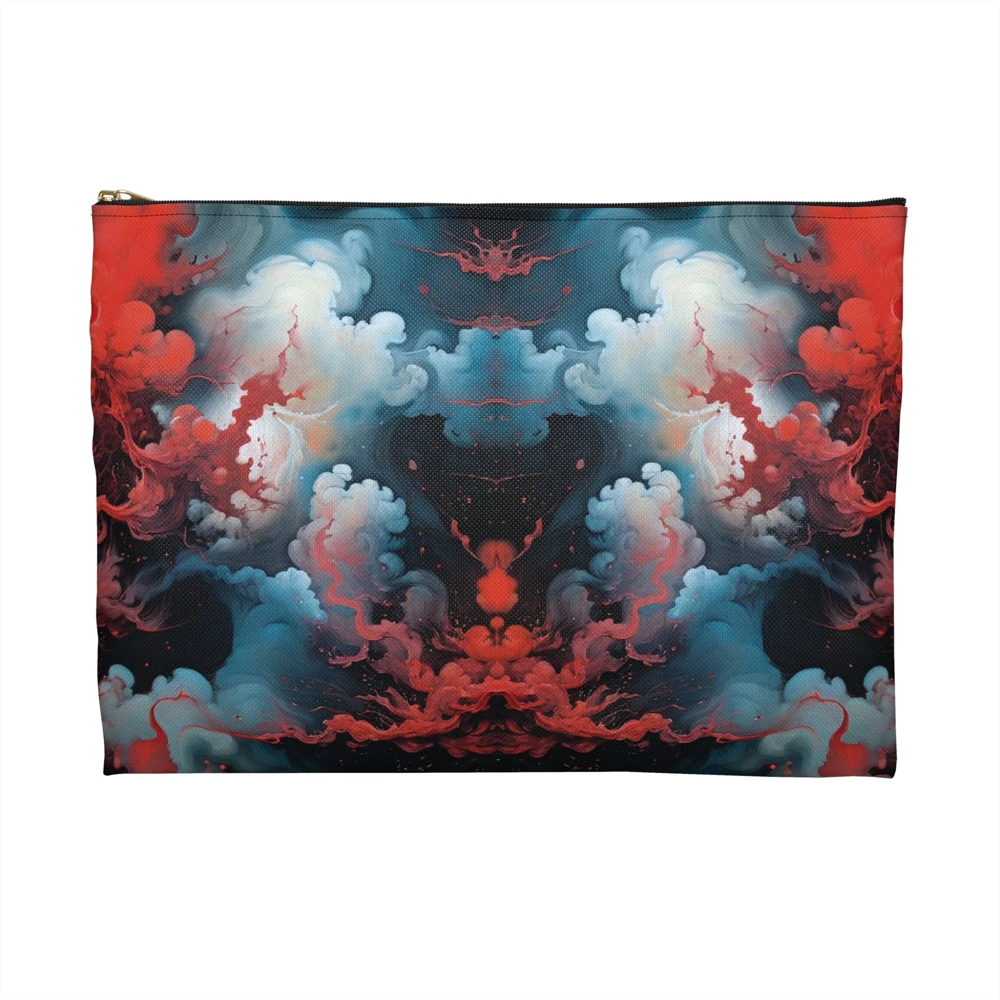 Accessory Pouch - Ethereal Crimson Flow - Light - by Jelly Kvlt