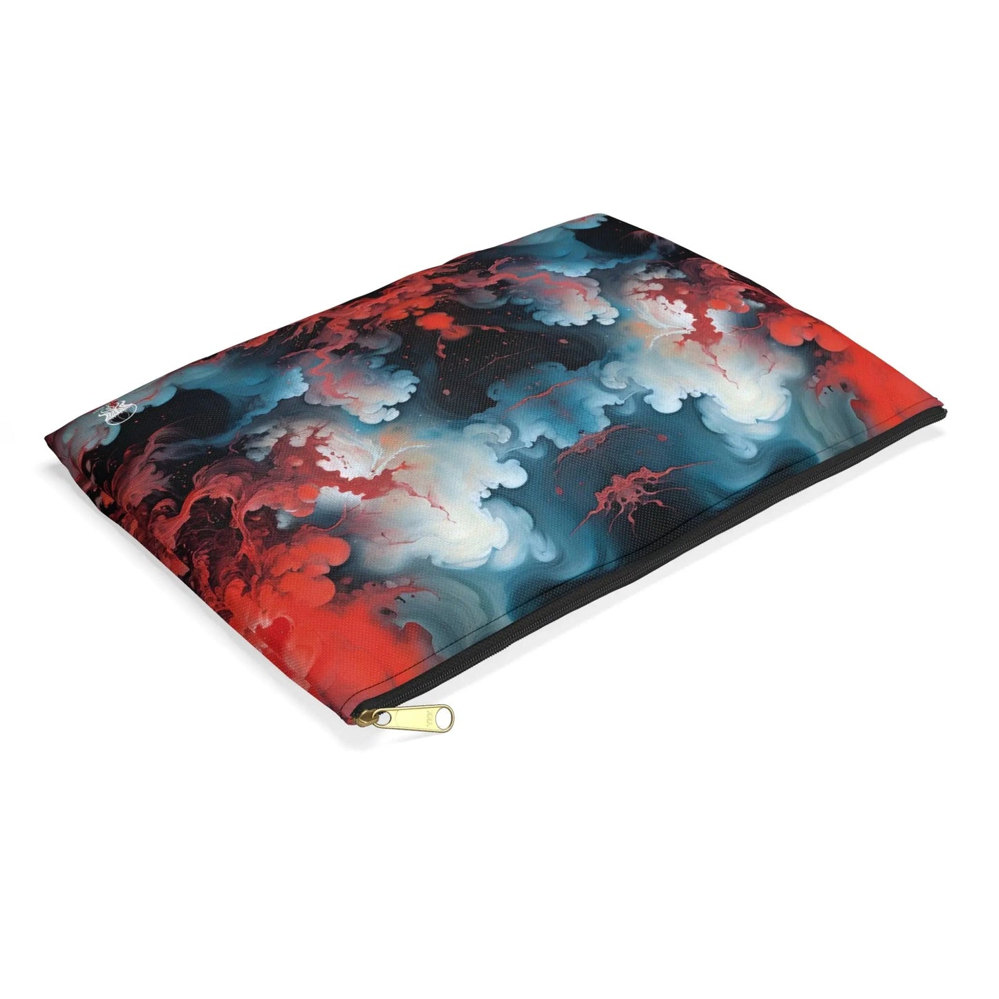 Accessory Pouch - Ethereal Crimson Flow - Light - by Jelly Kvlt