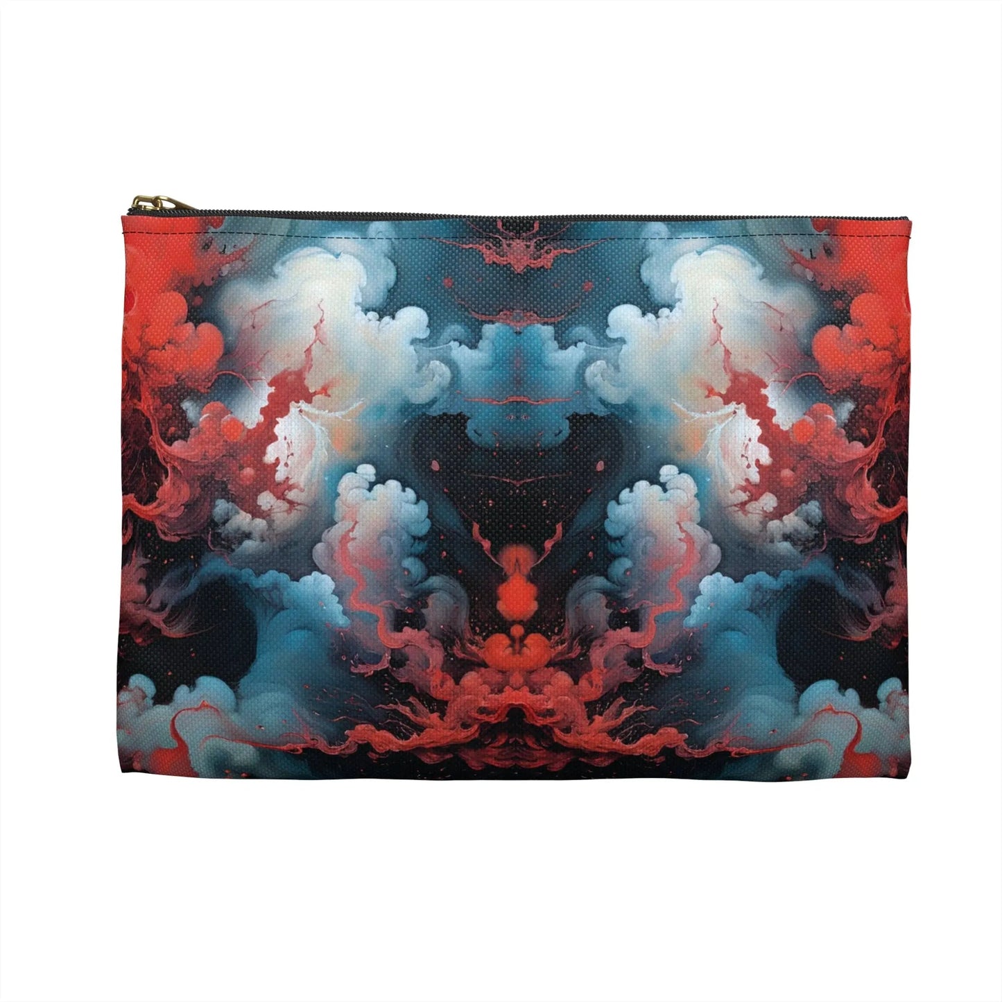 Accessory Pouch - Ethereal Crimson Flow - Light - by Jelly Kvlt