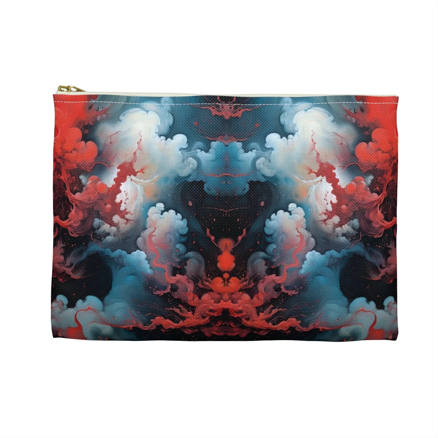 Accessory Pouch - Ethereal Crimson Flow - Light - by Jelly Kvlt