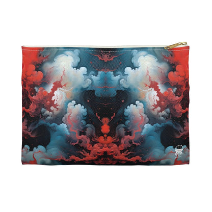 Accessory Pouch - Ethereal Crimson Flow - Light - by Jelly Kvlt