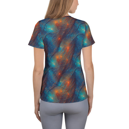 Athletic T-shirt - Nebular Nexus - by Jelly Kvlt