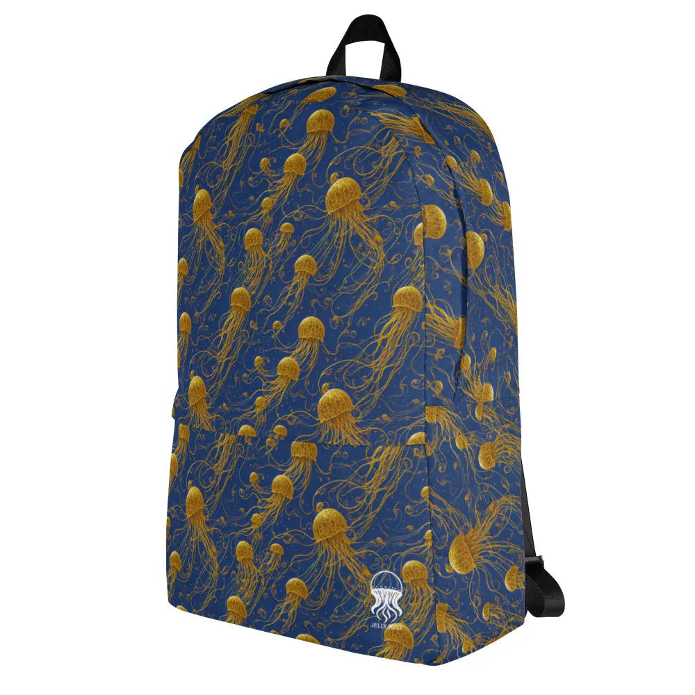 Jelly Kvlt -  Backpack: Blue and Gold