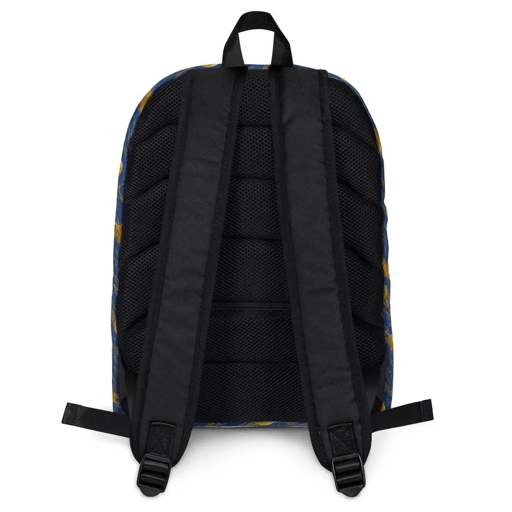 Jelly Kvlt -  Backpack: Blue and Gold