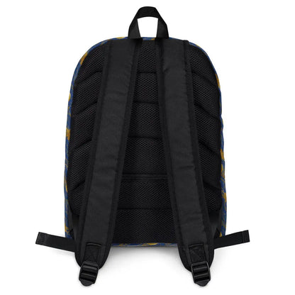 Jelly Kvlt -  Backpack: Blue and Gold