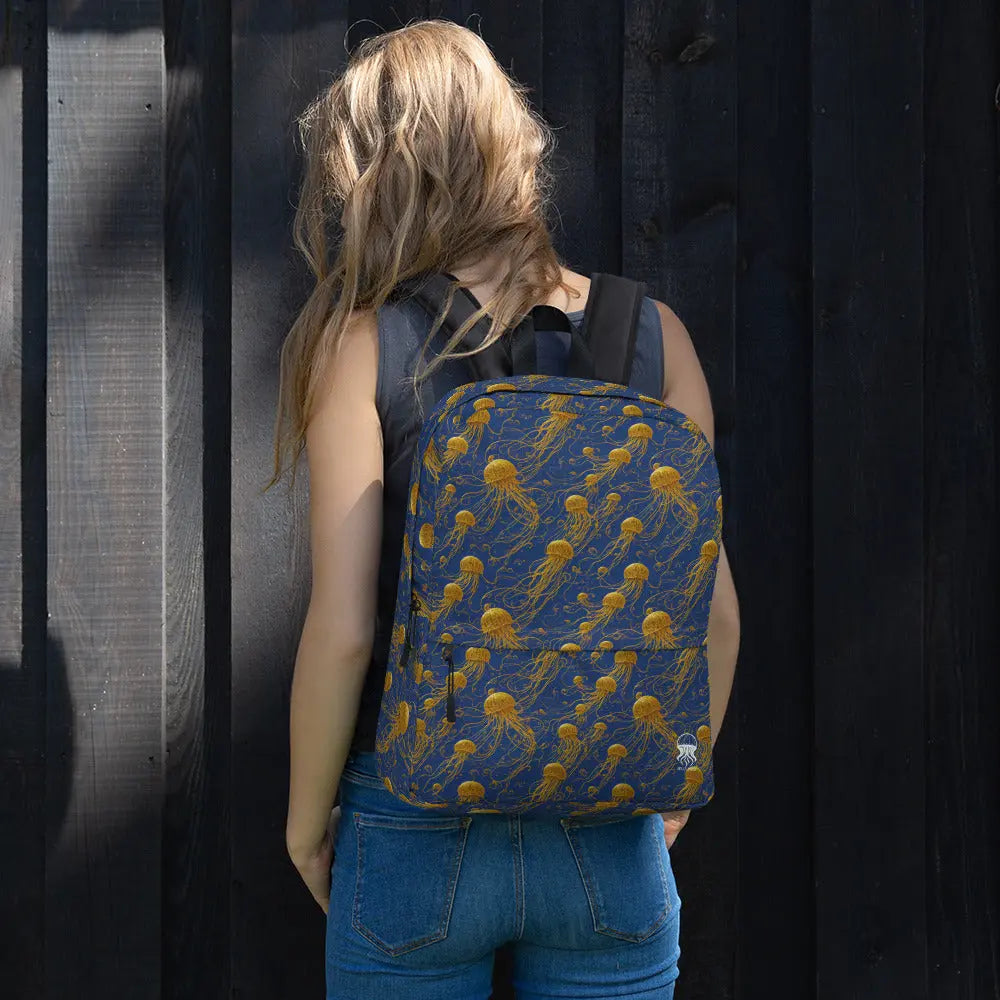 Jelly Kvlt -  Backpack: Blue and Gold