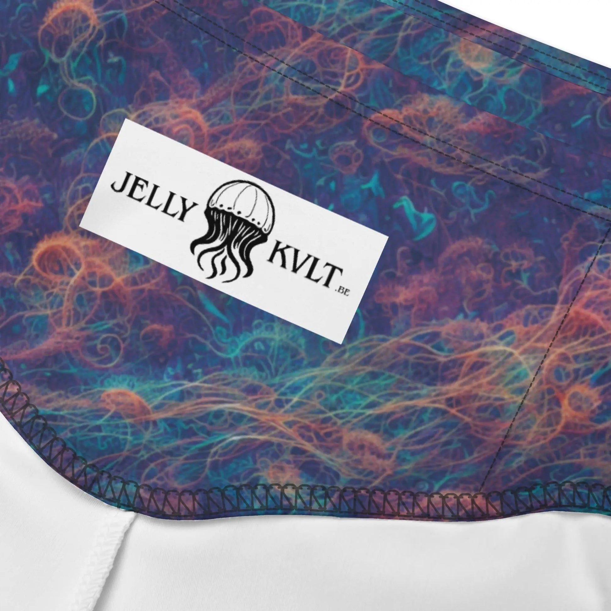 Biker Shorts - Galactic Tangle - by Jelly Kvlt