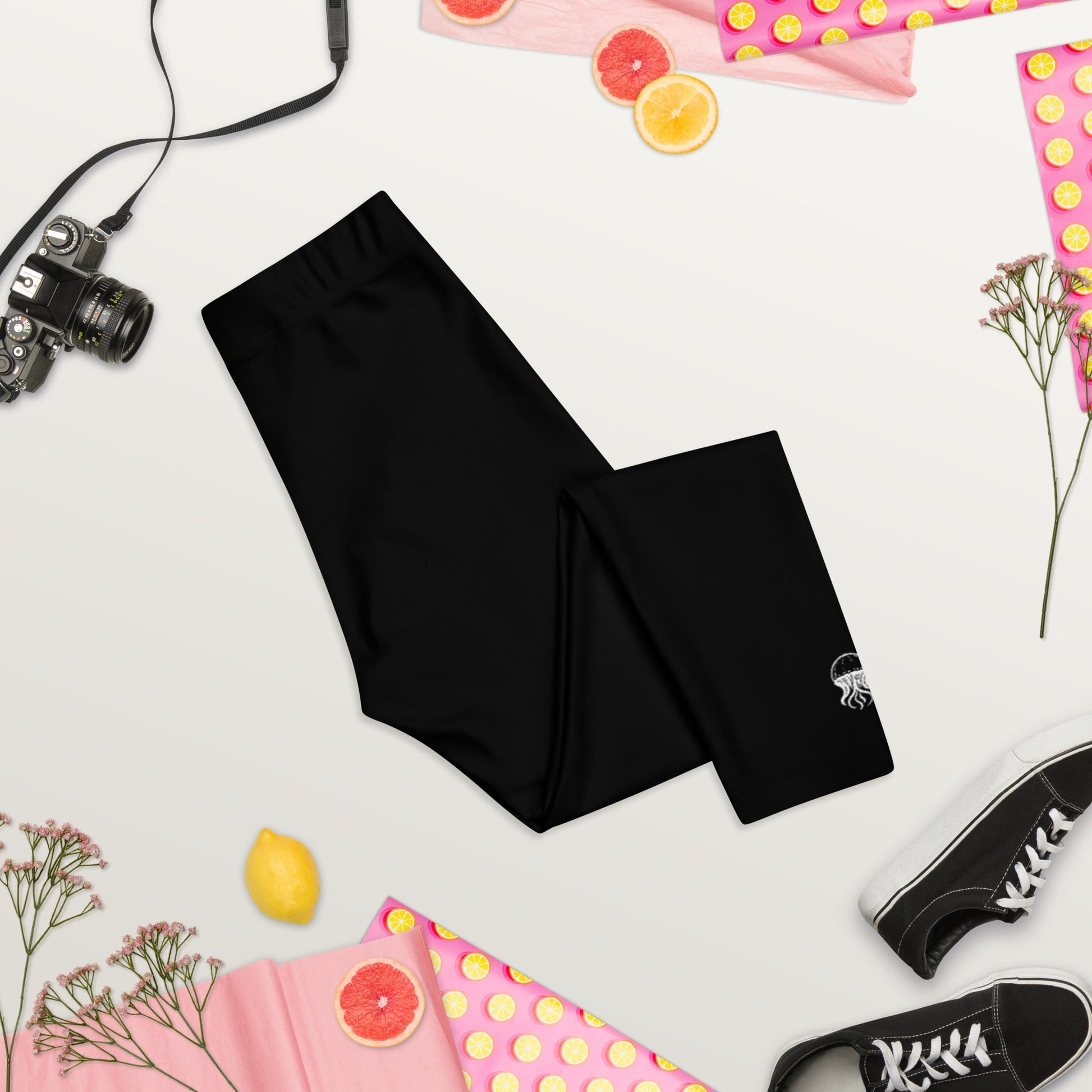 Capri Leggings - Noir Jelly Kvlt