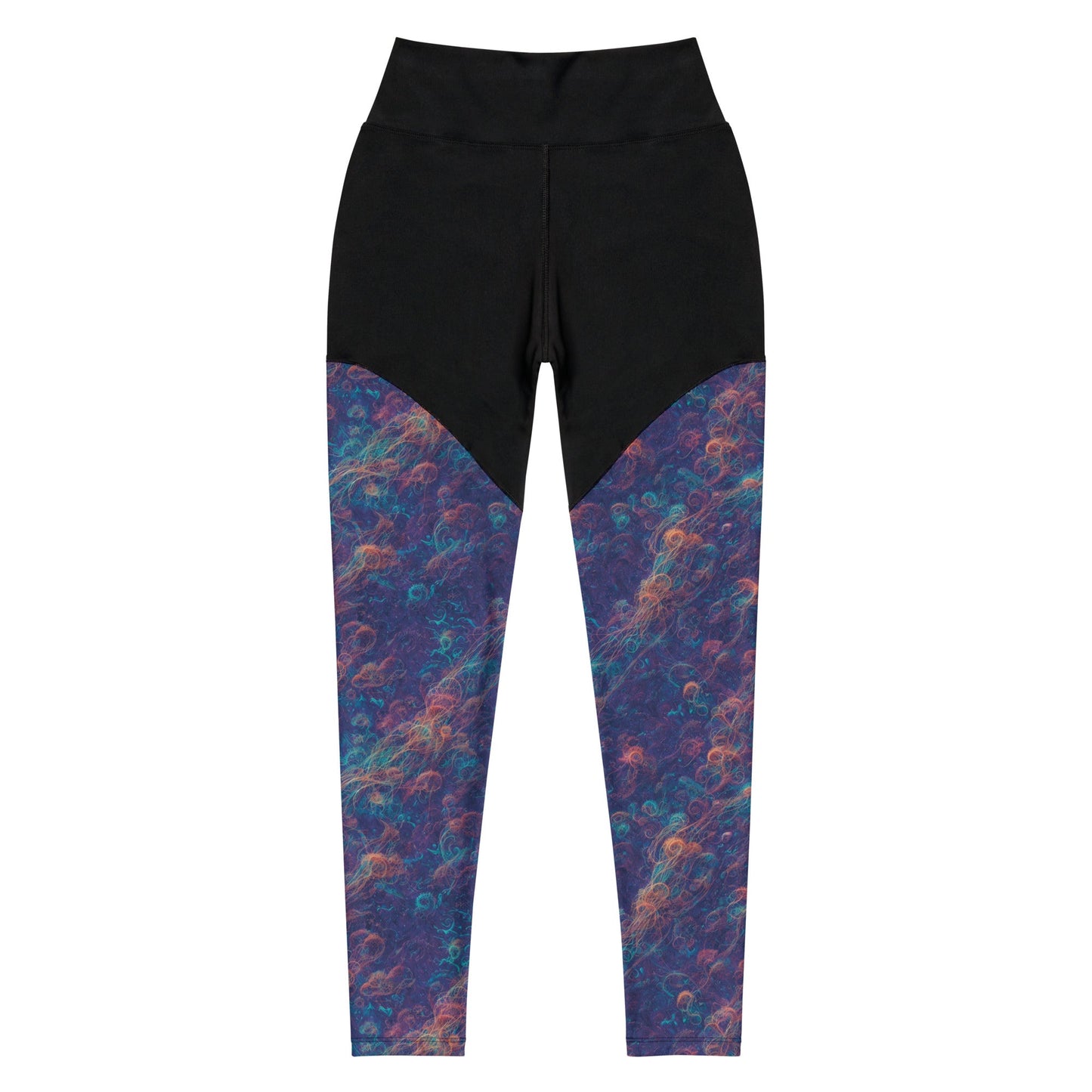 Compression Leggings - Galactic Tangle | Jelly Kvlt