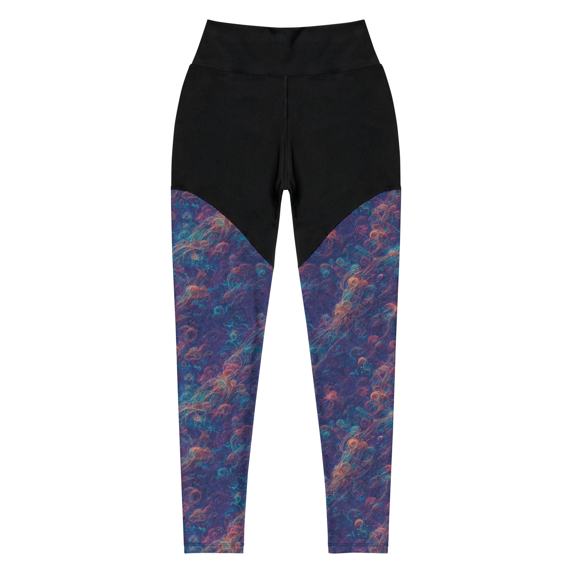 Compression Leggings - Galactic Tangle | Jelly Kvlt