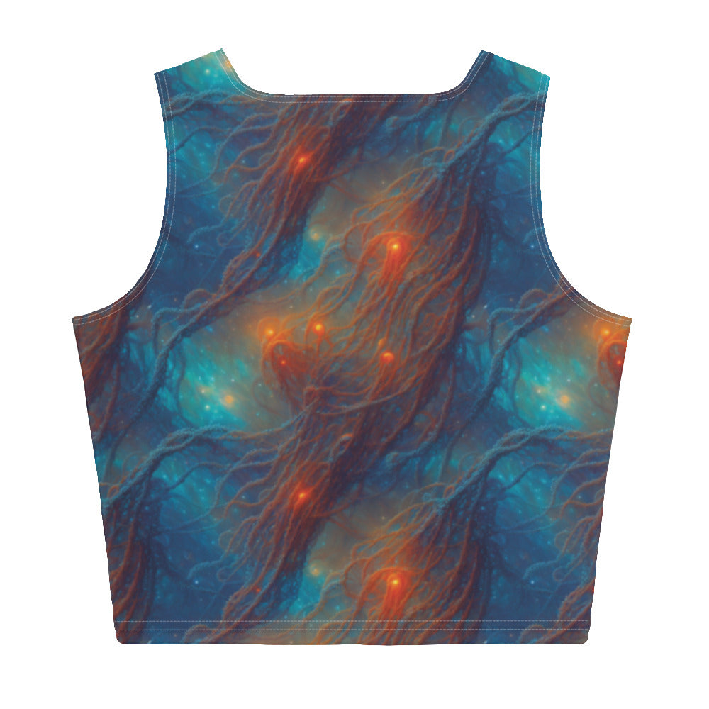 Crop Top  - Nebular Nexus | Jelly Kvlt