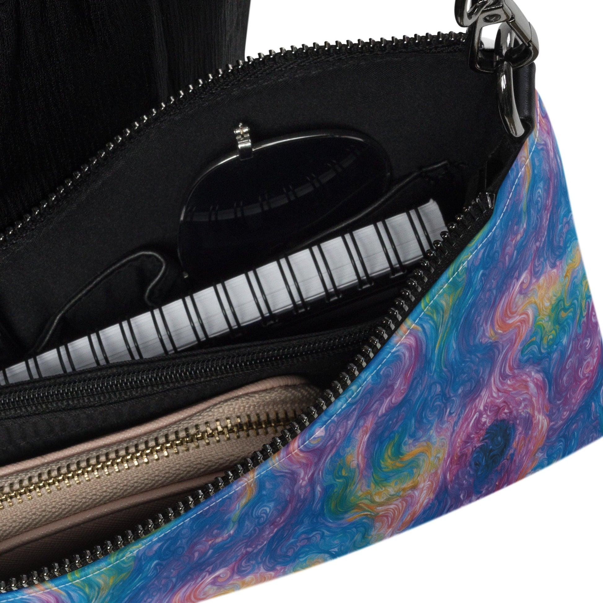 Crossbody bag - Quantum Drift Jelly Kvlt