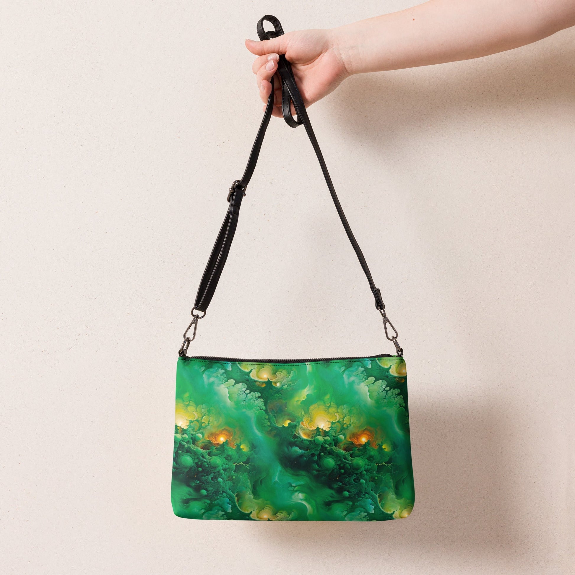 Crossbody bag - Viridian Shroud Jelly Kvlt