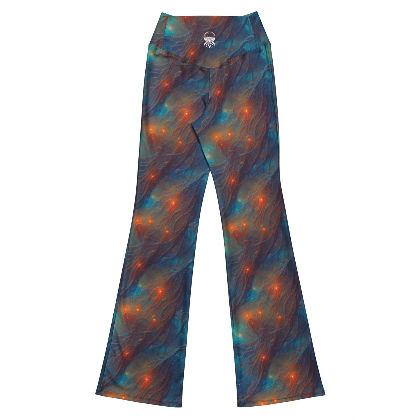 Flare leggings - Nebular Nexus | Jelly Kvlt