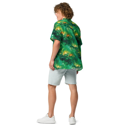 Hawaiian Shirt - Viridian Shroud - by Jelly Kvlt