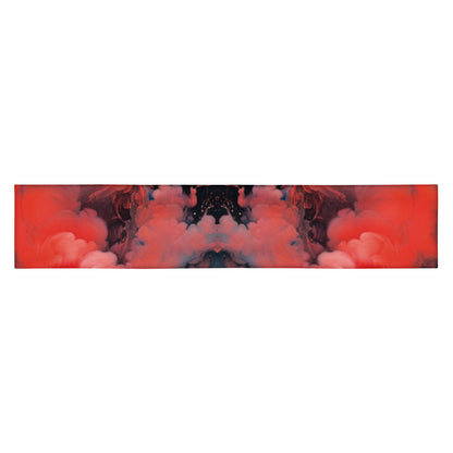 Headband - Ethereal Crimson Flow - Dark Jelly Kvlt