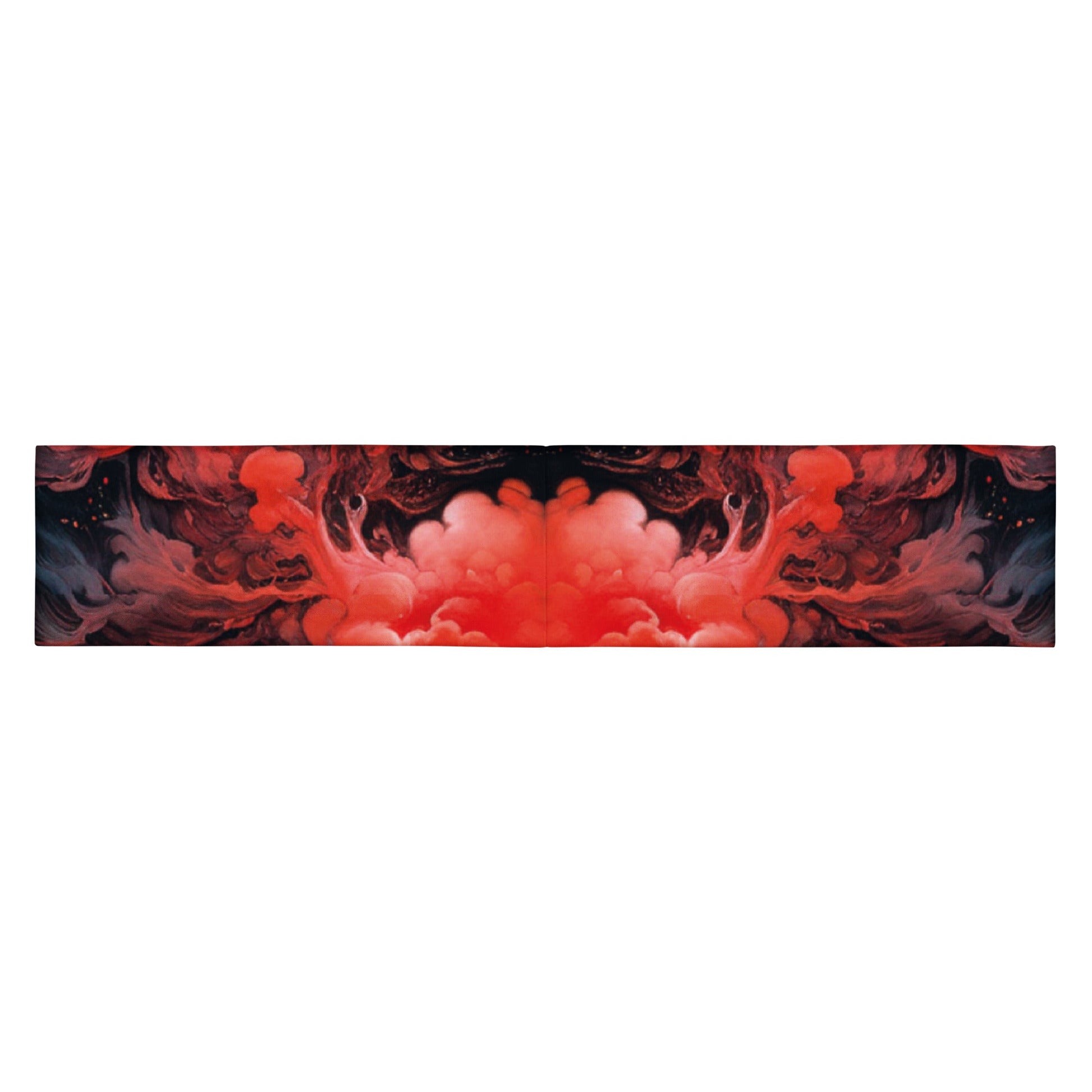 Headband - Ethereal Crimson Flow - Light Jelly Kvlt