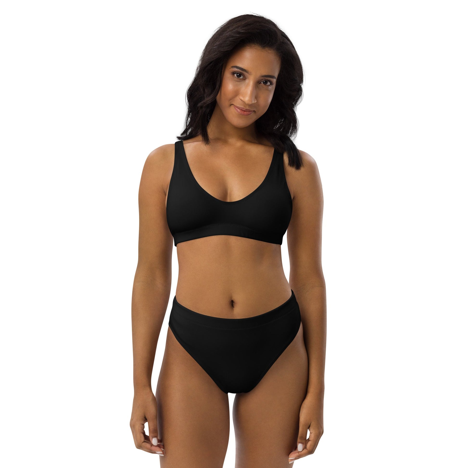 High-waisted bikini - Noir Jelly Kvlt