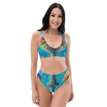 High-waisted bikini - Sandsational Fiesta Jelly Kvlt