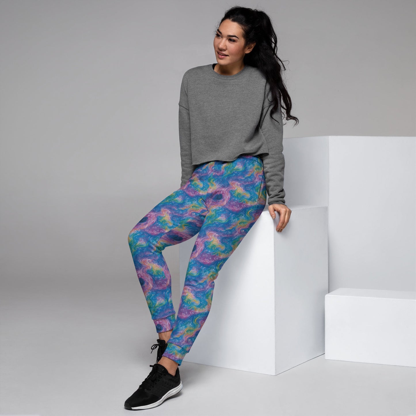 Women's Joggers - Quantum Drift - by Jelly Kvlt