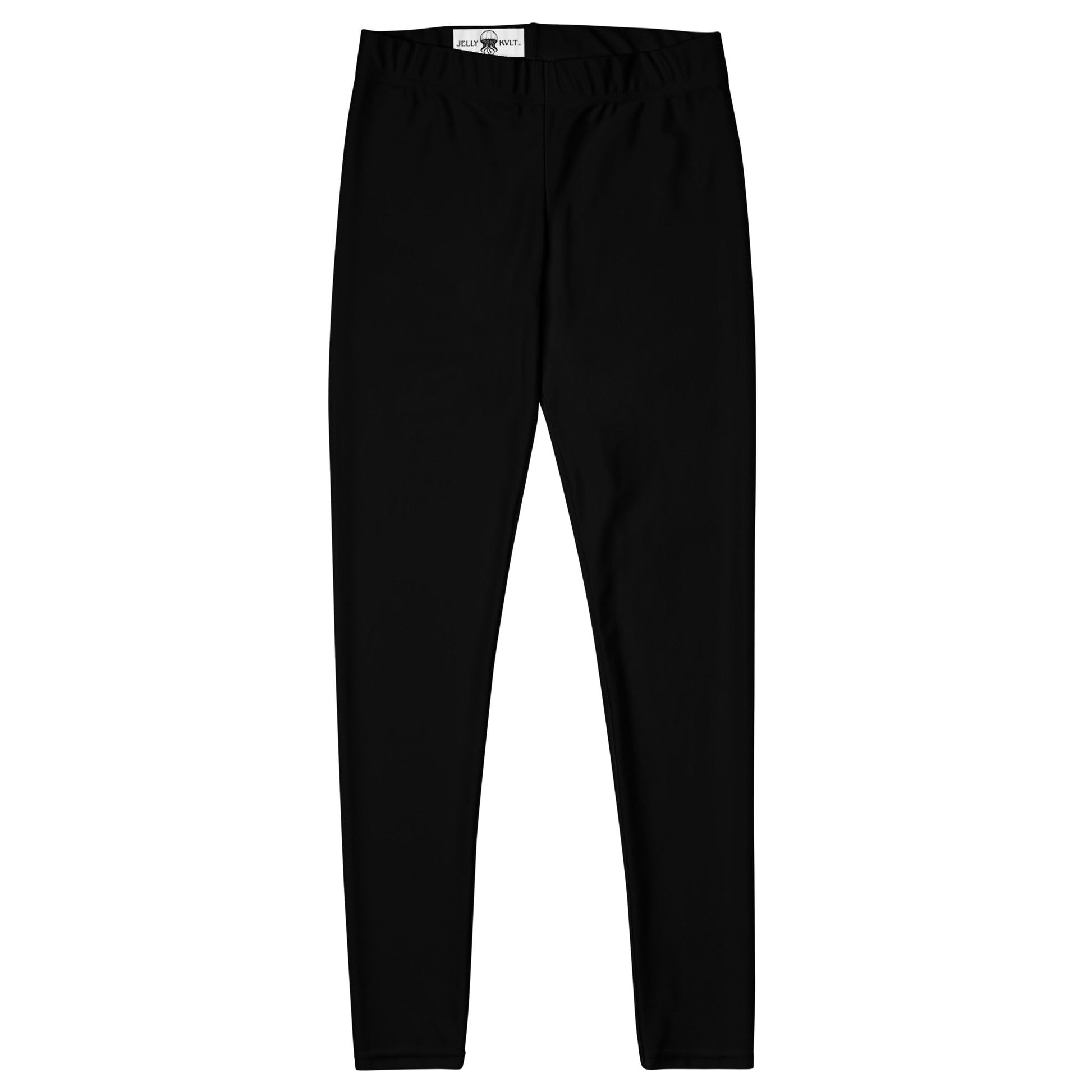 Women's Mid-Rise Leggings - Noir - by Jelly Kvlt