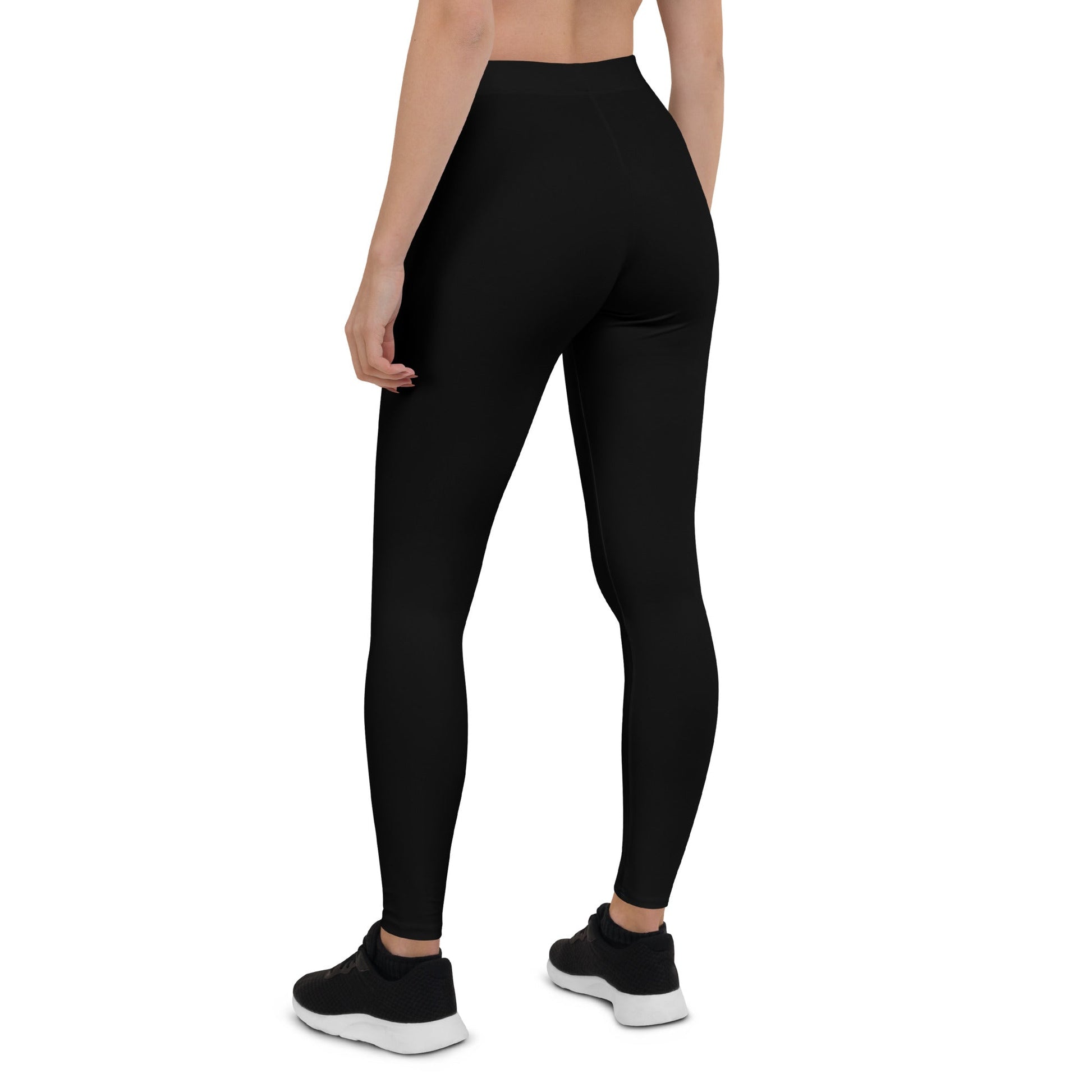 Women's Mid-Rise Leggings - Noir - by Jelly Kvlt